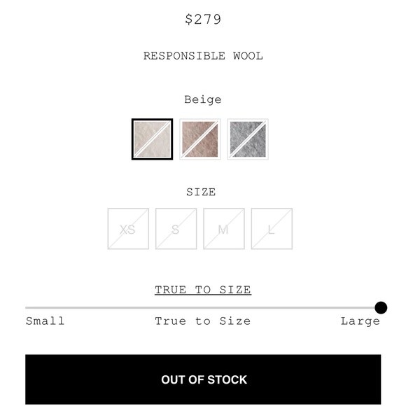 & Other Stories NWOT Oversized Belted Coat size M - Picture 8 of 15